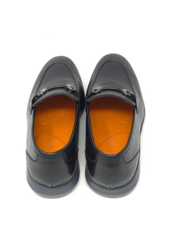Thomas & Vine Burns Black Leather Bit Loafer 9M main image 7